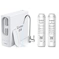 VonWater V2-600N Reverse Osmosis Water System, with PCF & RO Replacement Filter, 600GPD RO Water Filtration System, 2:1 Pure to Drain, NSF/ANSI 372 Certified