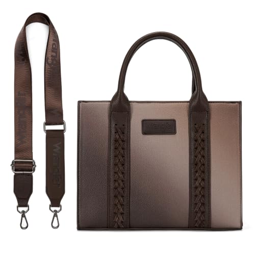 Image of Wrangler Tote Bag for Women Designer Satchel Handbags Top-handle Purses with Strap