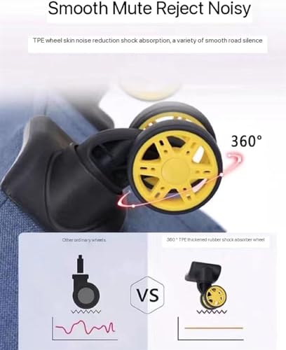 Carry-on Suitcase Luggage Expandable Rolling Upright Luggage, 2-Piece Set,Spinner Wheels, Lock for Travel Carry-on Suitcases Carry On Luggages, 28in, Orange (Orange 20in)4