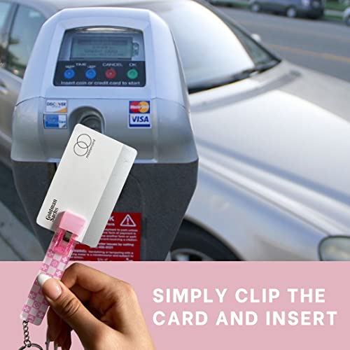 Multifunctional Long Nail Credit Card Puller Keychain- Long Nail Silicone Card Grabber- Cute Keychain- Social Distancing Tool- Touchless Hand Tool Button Pusher- Clear Rainbow, Clear,Blue, One Size #TOP1