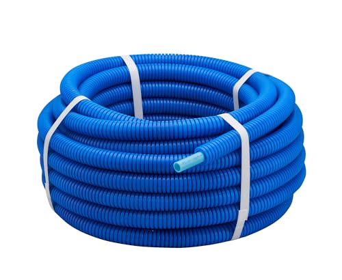 Couronne Tube PER Gainé Bleu Ø12 - Longueur 15 mètres NOYON & THIEBAULT