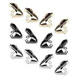 MAGICLULU 6 Paar Metall Schuhspitzenschutz für High Heels und Stiefel Verschleißfest Modische...