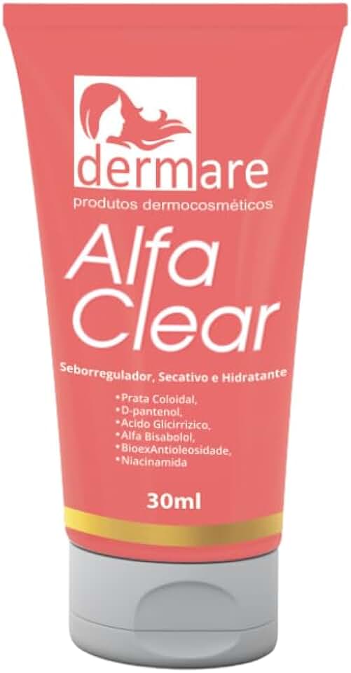 Alfa Clear Dermare | Gel Facial Cicatrizante, Antiacne e Pós-Procedimento Profissional