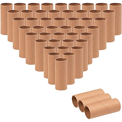 48 Pack Empty Toilet Paper Rolls for Crafts, Brown Cardboard Tubes for DIY, Classrooms, Dioramas (1.6 x 3.95 in) 48 Pack Empty Toilet Paper Rolls for Crafts, Brown Cardboard Tubes for DIY, Classrooms, Dioramas (1.6 x 3.95 in)