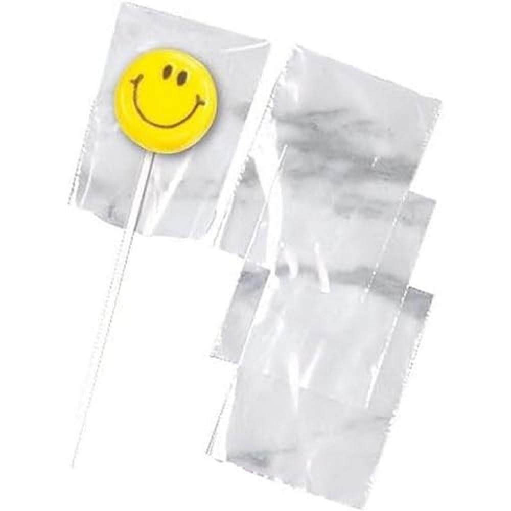 Wilton Clear Lollipop Bags - Pack Of 50