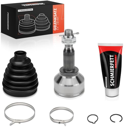 Frankberg Antriebswelle Gelenksatz Kompatibel mit Tourneo Custom V362 Bus F3 Transit Custom V362 Kasten FY FZ Transit V363 Bus FAD FBD Replace# 1787343