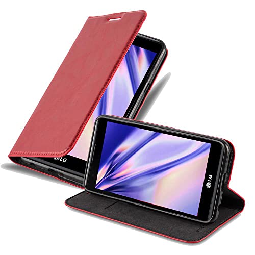 Blumen-Design Hülle Für LG X Power: Klappcase Mit Standfunktion & Kartenfach