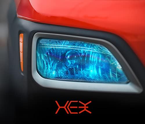 VViViD Bio HEX+ Air-Tint Headlight Vinyl Roll (12" x 60", Micro Blue)