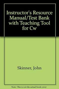 Paperback Instructor's Resource Manual/Test Bank with Teaching Tool for Cw Book