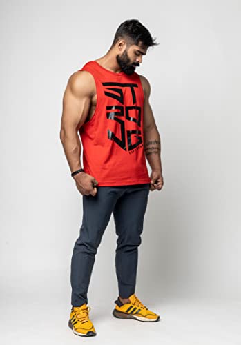 Image of JUARI BE A GENTLEMAN Cotton Regular Fit,Sleeveless, Gym Vest for Men, Set of 3 (Multicolour)