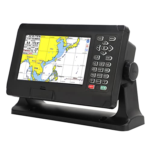 【MATERIALE DI ALTA QUALITÀ】 Il chartplotter è realizzato in materiale ABS di alta qualità, IP65 impermeabile, antipolvere, rapida dissipazione del calore, robusto e durevole, ha un lungo tempo di servizio. Tutto ciò di cui hai bisogno per una navigazione GPS semplice e diretta è all'interno della scatola.