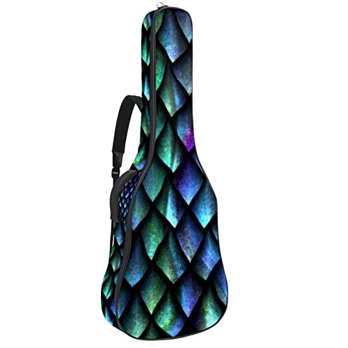 Housse pour guitare acoustique – Motif tranches de citron vert – Vert et violet – 1 cm d’épaisseur – Housse de transport… - Les Beatles, Paul McCartney, John Lennon, RIngo Starr, George Harrison Housse pour guitare acoustique - Motif tranches de citron vert - Vert et violet - 1 cm d'épaisseur - Housse de transport…