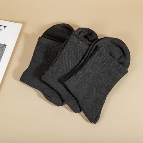 Women's 3-Pack Lightweight ComfortSoft Mid-Calf Crew Socks4