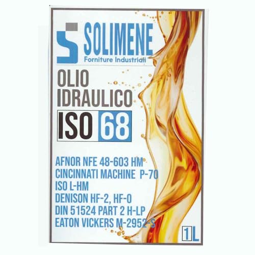 Generico Hydrauliköl ISO VG 68 Hohe Qualität 1 kg, 6.8E+4 ml, 68 cSt bei 40°C, für Industriefahrzeuge und Maschinen