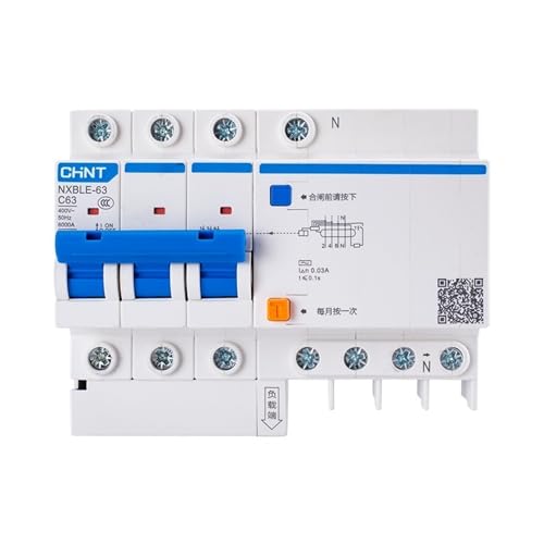 Disyuntor de corriente residual para solucionar cortocircuitos y saltos de luz de 20A 5