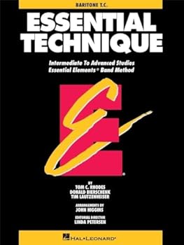 Paperback Essential Technique - Baritone T.C. Intermediate to Advanced Studies (Book 3 Level) Book