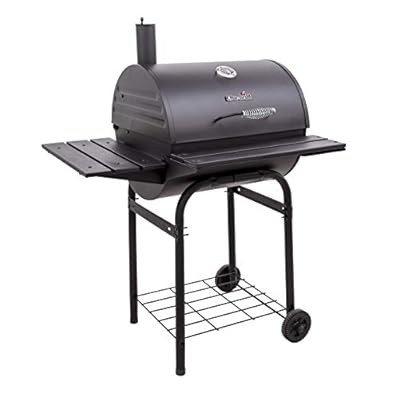 Char-Broil 15302030-50 American Gourmet 625 Charcoal Barrel Grill, Black