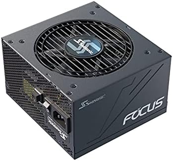 Seasonic Focus GX 750W Power Supply, Full Modular, 80 Plus Gold, 90% Efficiency, Cable-Free Connection, Hybrid Silent Fan Control, 10 Years Warranty, Power and Performance, Black