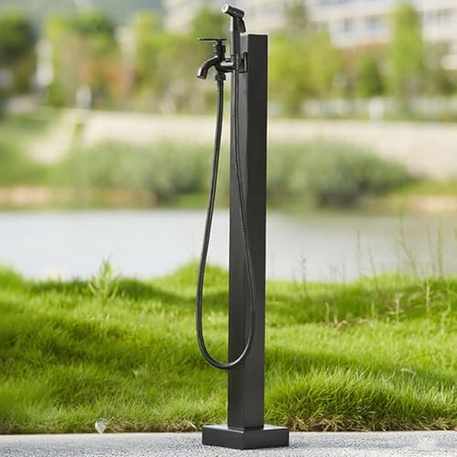 Vertikale quadratische Garten-Wassersäule mit unabhängiger Feuer-Hydrant-Pumpe, perfekt für die Bewässerung im Freien und Wasserverteilung (93 cm)