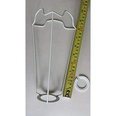 8 inch ES Shade Frame Carrier .to Support a lampshade with Duplex Fitting Cover