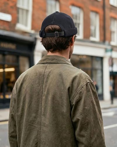 CLAPE Docker Leon Harbour Hat Unique Street Casual Lovers Visor-Less Sailor Skullcap Beanie Hat, Ct36-washed Green, One size