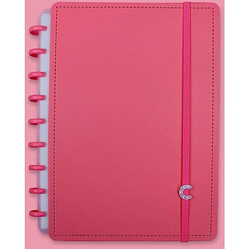 Caderno Inteligente, Médio, All Pink, 190x255 mm, 80 Folhas