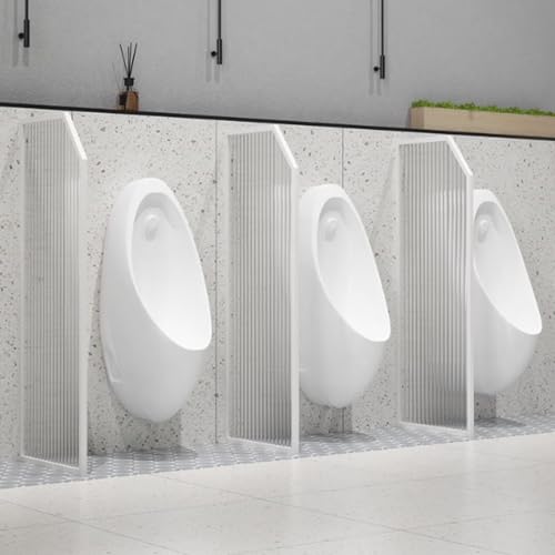 Séparation d'urinoir améliorant l'intimité des hommes en verre - 2