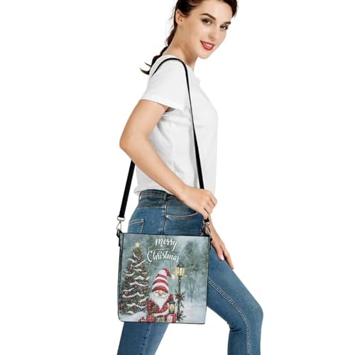 Image of HUGS IDEA Hoho Bag for Women Crossbody Purse Leather Handbags Laides Shoulder Bags