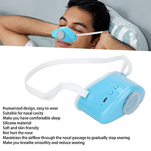 Miniatura 4 de Vomeko Dispositivo Eléctrico Portátil Para Ronquidos, Ayuda Para Dormir, Sueño Tranquilo, Respira Fácilmente, Duerme Mejor. Blue