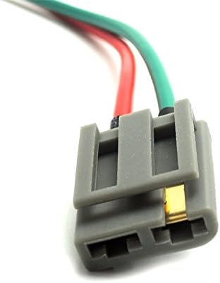 ISSYAUTO HEI Distributor Pigtail Wire Harness 12v Battery & Tachometer Power Pigtail Connector Plug 170072 Compatible with RV Chevy GM HEI
