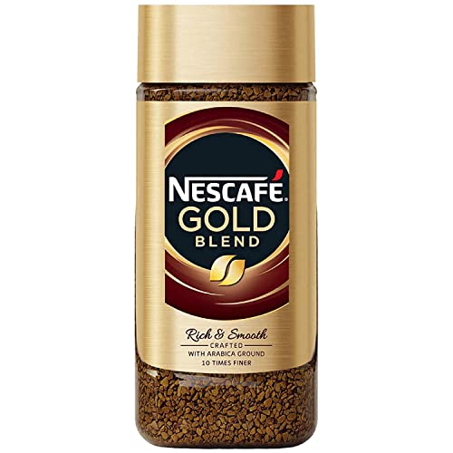 Image of Nescafe Gold Blend Instant Ground Coffee Jar, 100 g