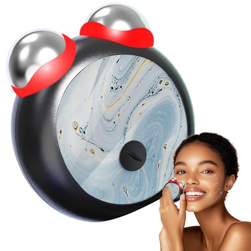 Dispositivo facial de microcorrente de luz azul A luz de dois ton...