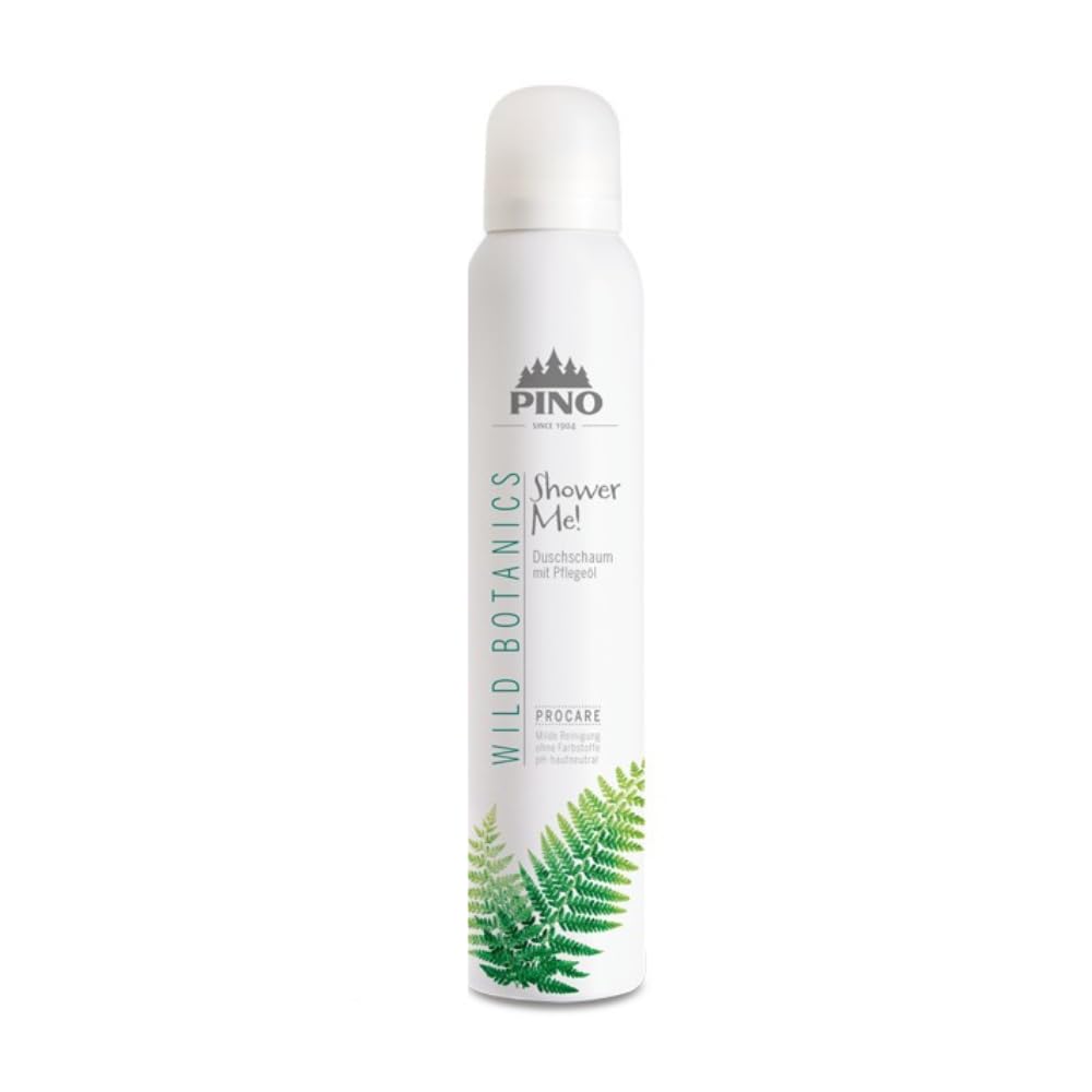 Pino Duschschaum Wild Botanics mit Sonnenblumenöl 5 x 200 ml