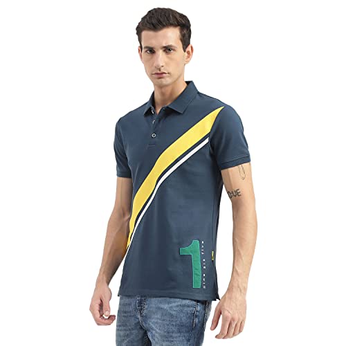 Image of United Colors of Benetton Men's Solid Regular Fit Polo Shirt