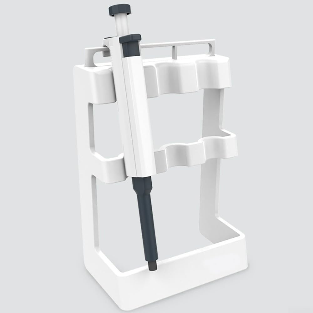 Ottimizza il flusso di lavoro del laboratorio con supporti per pipette trapezoidali e rotonde, efficiente nello spazio e facile da pulire (rotondo)