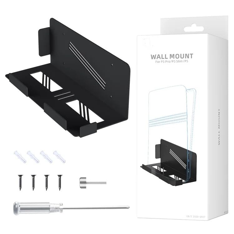 New World Universal Wall Mount Stand Storage Hook for PS5 PRO/Slim