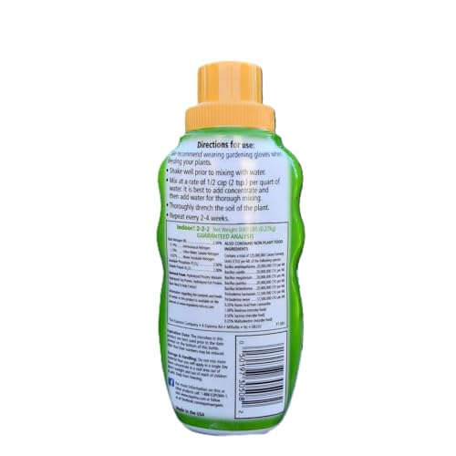 Espoma Organic 8 Ounce Concentrated Indoor Plant Food - Indoor Plant Fertilizer for Large & Small Plants Like Pothos, Fiddle Leaf Fig, Monstera, Snake & Palms - Pack of 4 by Espoma - Image 3