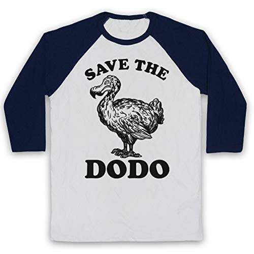 T-shirt baseball 3/4 Save The Dodo maillot rétro en coton
