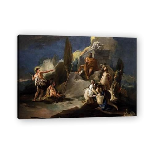 Tableau Tiepolo le prophète Isaïe : une œuvre maîtresse haut de gamme pour décoration murale
