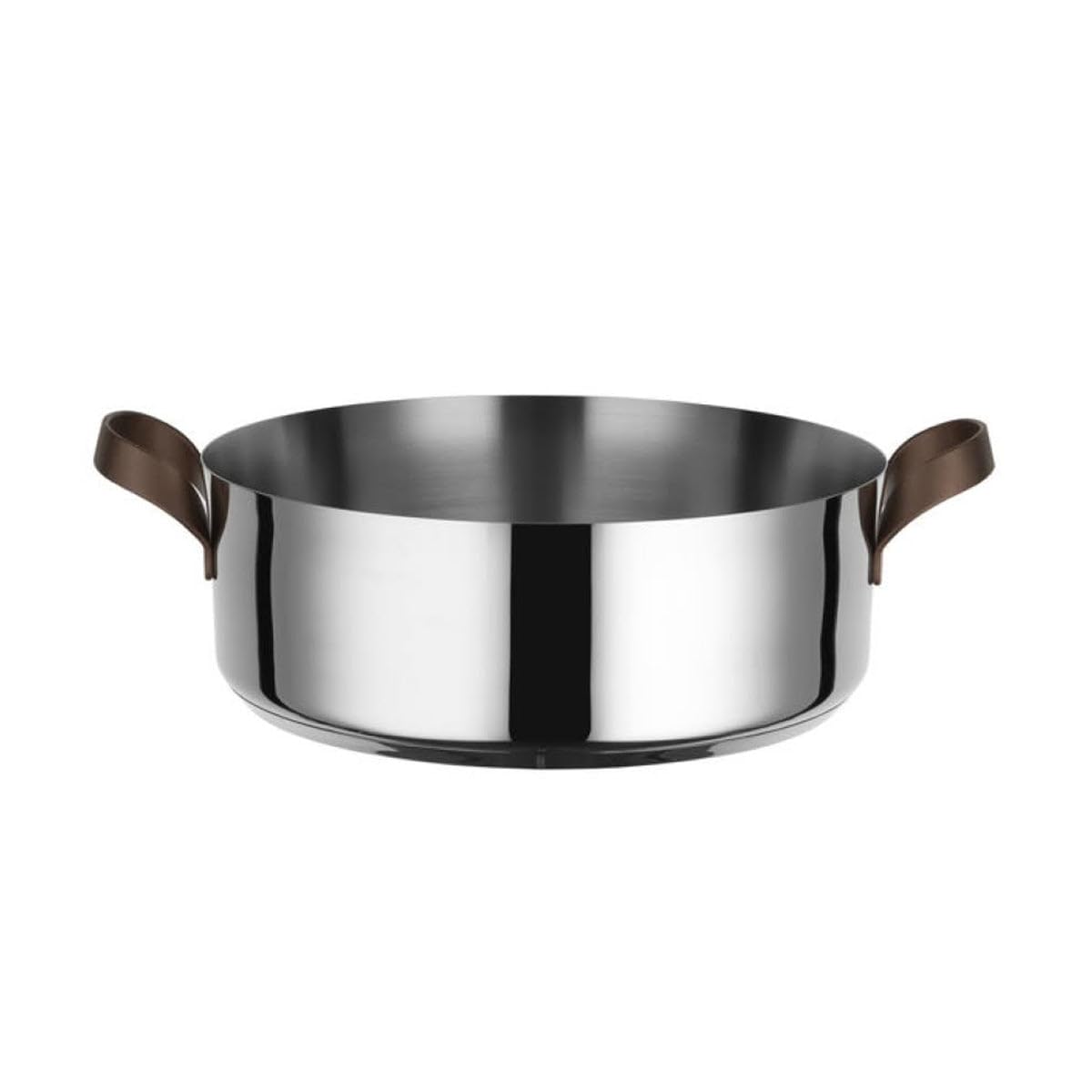 Alessi Edo cacerola baja 24 cm faitout bas inox 18/10 pour mijoter et rôtir