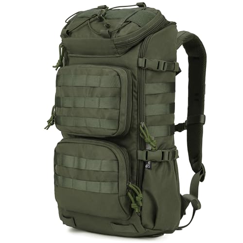 Mardingtop 28L Mochila de Senderismo Mochila Táctica con Sistema Molle Molle Mochila Para Outdoor, Senderismo, Montañismo y Viajes