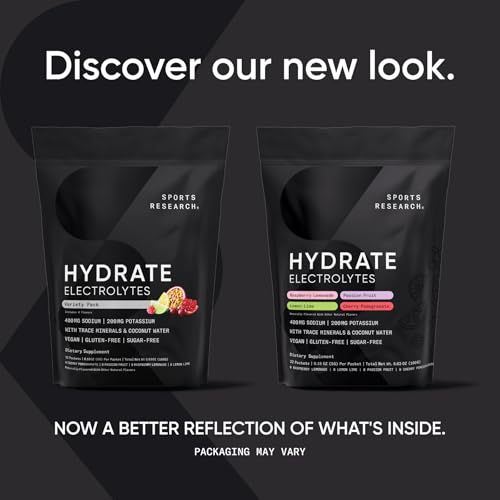 Save 10% on Sports Research Hydrate Electrolytes Packets - Image 3