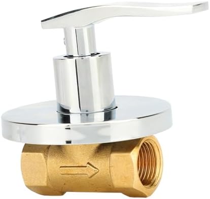1/2 Angle Valve Copper Leakage Proof Concealed Installation Water Stop Valve for Kitchen Bathroom