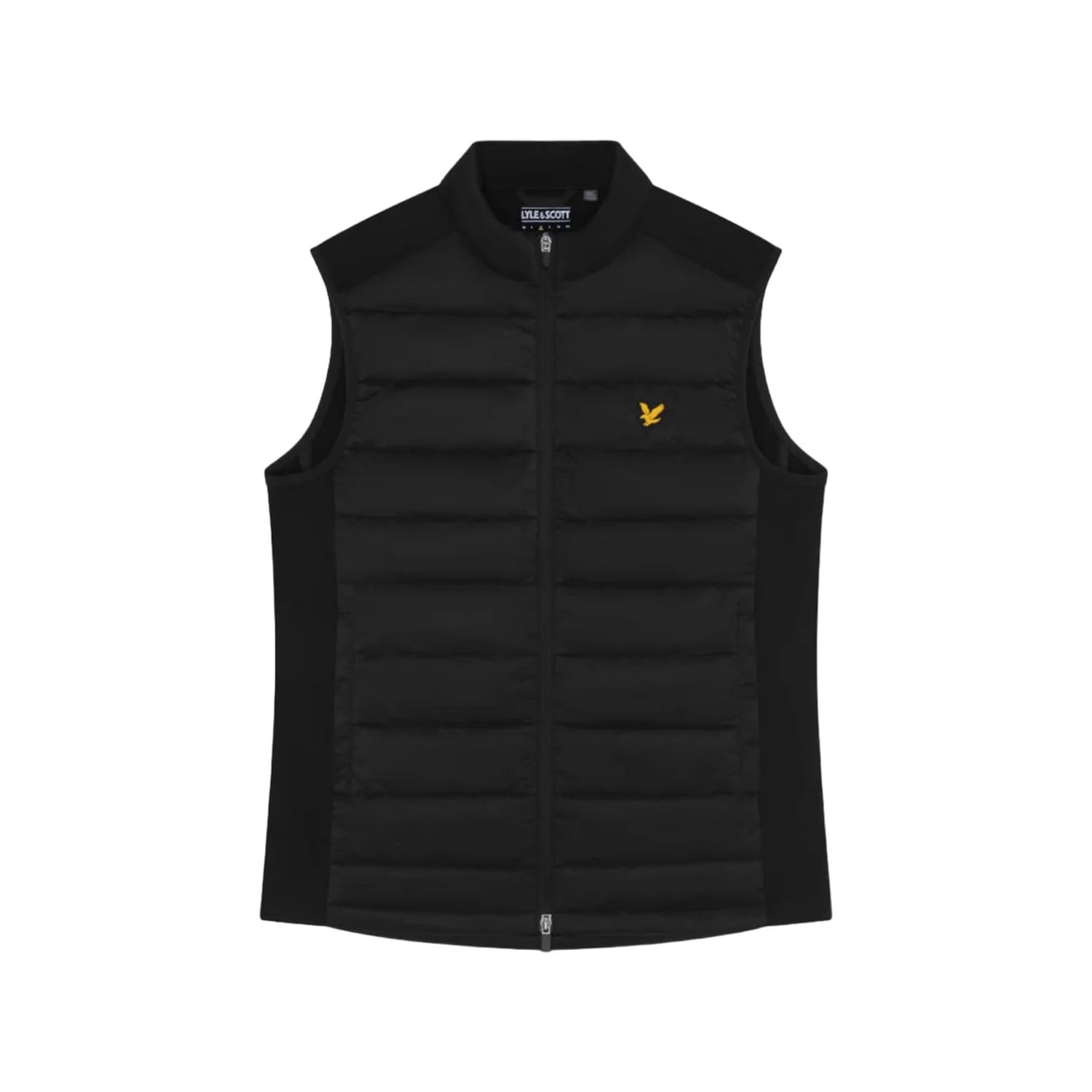 Lyle & Scott Men's Z865 Jet Black Wadded Golf Gilet Xxl