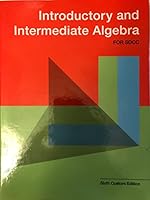 Beginning and Intermediate Algebra For Math 46/96 San Diego City College, 6/e 132347580X Book Cover