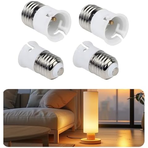 E27 to B22 Lamp Socket Adapter Pack Cover