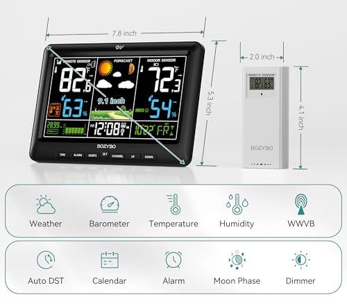 KA003 Weather Station & Extra Remote Sensor image 4