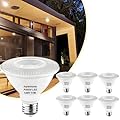 Ivyemons PAR30 Short Neck LED Bulb 2700K Warm White, 6 Pack Super Bright 850LM PAR30 LED Bulb Dimmable11W, Equivalent 75W, E26 Base PAR30 LED Flood Light Bulbs for Indoor and Outdoor.