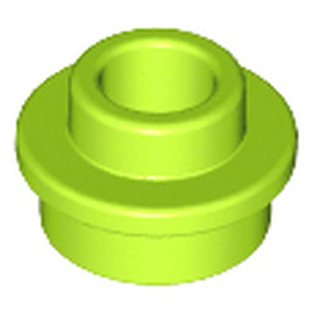 LEGO Plate, Round 1 x 1 with Open Stud, Part 85861, Part 85861, Choose Your Colour (Lime, 50, count)