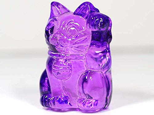 Amazon.co.jp: 【石流通センター】【彫刻置物】招き猫(招財進寶